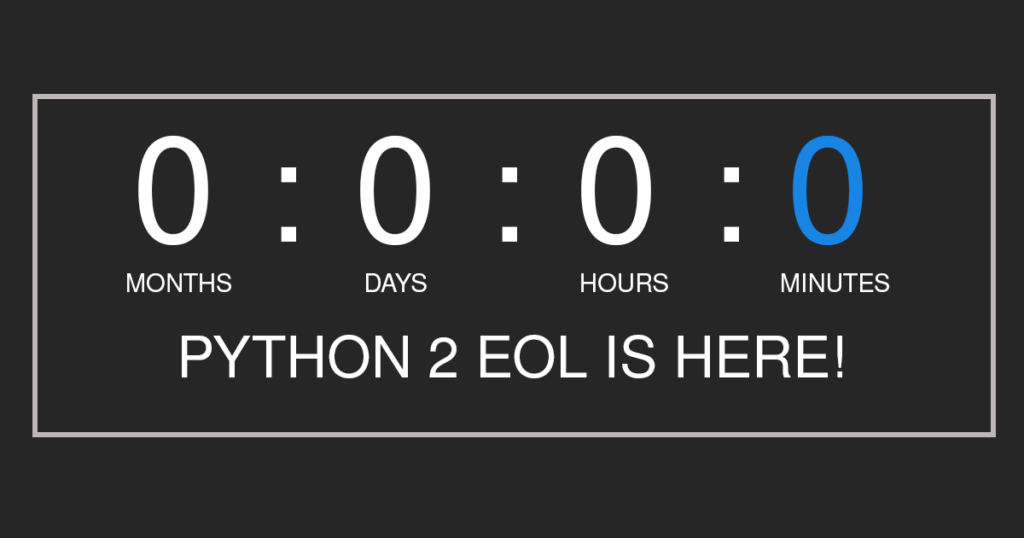 Python 2 EOL is here