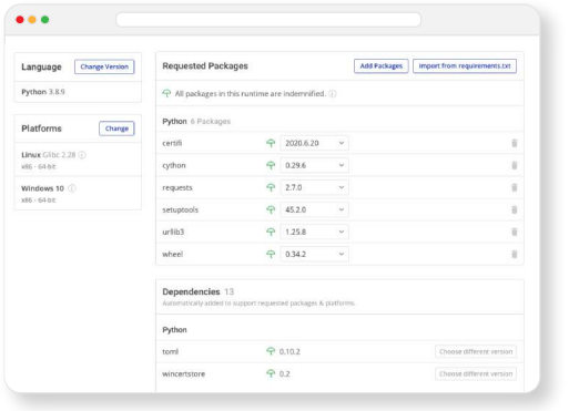 Python Package management