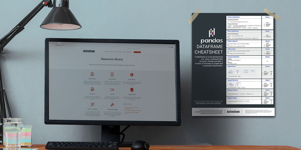 pandas cheatsheet by ActiveState